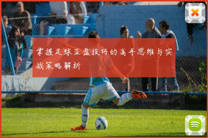 掌握足球亚盘技巧的高手思维与实战策略解析